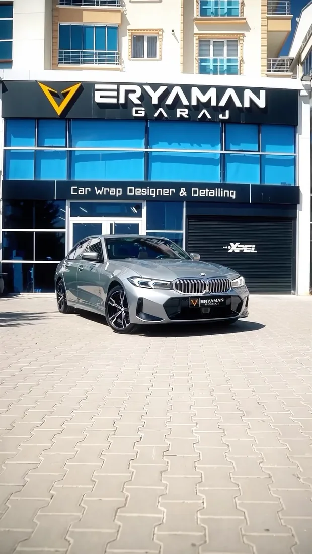 BMW G20 Gri xpel armor ppf ve ısı kontrol cam filmi