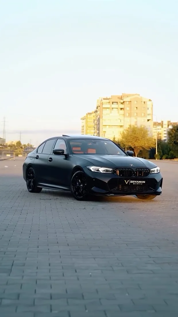 BMW G20 Siyah mat ppf kaplama