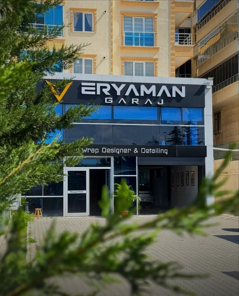 Eryaman Garaj uygulama merkezinin dış görünümü